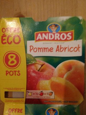 Dessert fruitier pomme abricot
