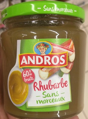 Rhubarbe sans morceaux