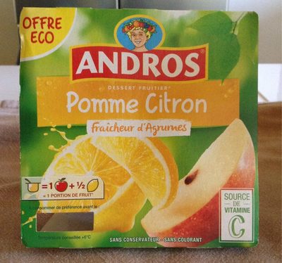 Compote pomme citron