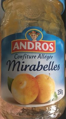 Confiture allégée aux mirabelles