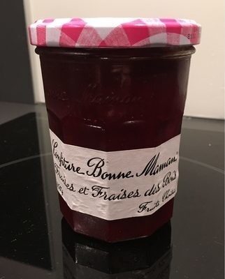confiture fraises & fraises des bois