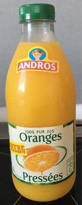 Jus d'orange pressées