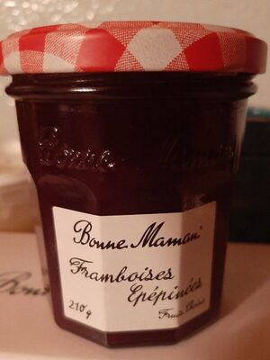 Confiture Framboises épépinées