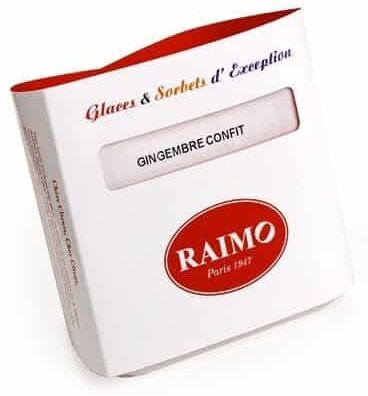 Glace artisanale Gingembre Confit - Raimo