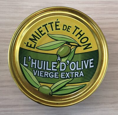 Emietté de thon à l’huile d’olive vierge extra