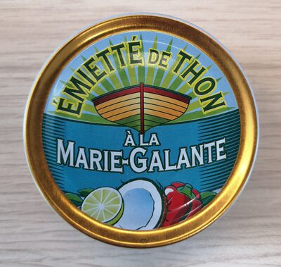 Emietté de thon à la Marie-Galante (noix de coco, citron vert)