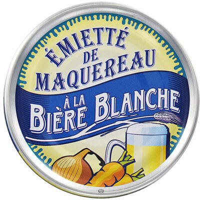 Emietté de maquereau à la bière blanche