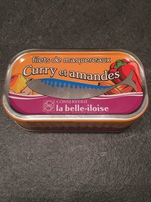 Filet de maquereaux curry et amandes