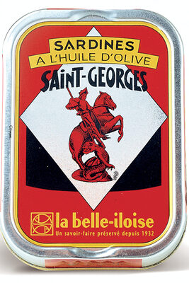 Sardines Saint-Georges à l'huile d'olive Millésime de garde