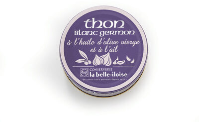Thon blanc germon à l'huile d'olive et à l'ail