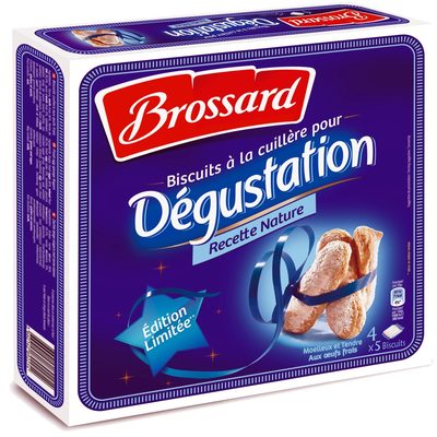 Brossard - biscuit cuillers degustation nature edition limitee