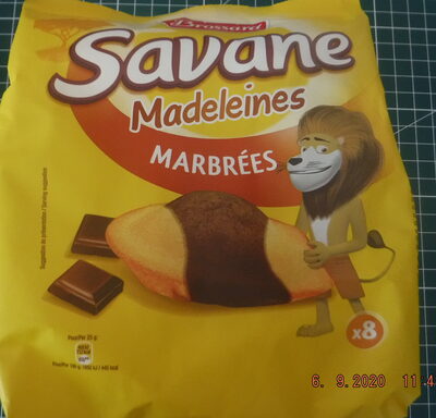 Savane madeleines marbrées