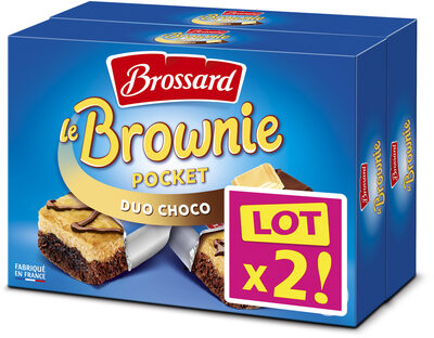 Brossard-lot2 mini brownie duo choco x8