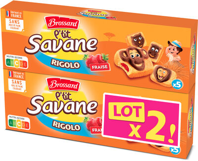 Lt2 p'tit savane rigolo fraise 150g