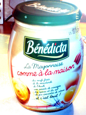 La mayonnaise comme à la maison - Bénédicta- 460g