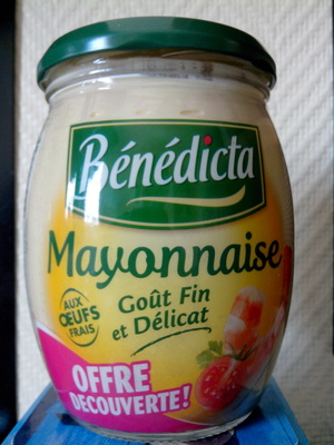 Mayonnaise Goût fin et délicat