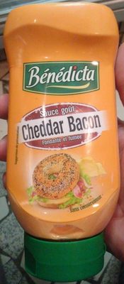 Sauce goût Cheddar Bacon