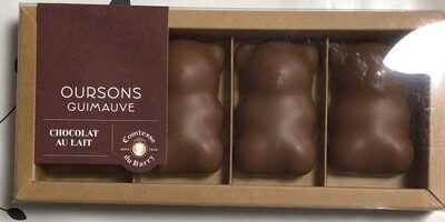 Oursons Guimauve, chocolat au lait