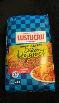 Coquillettes Délice aux légumes Tomates et carottes