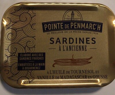 Sardines à l’ancienne à l’huile de tournesol et vanille