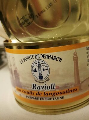 Ravioli au coulis de langoustines