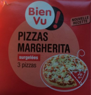 Pizzas Margherita Surgelées (x3)