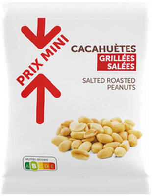 Cacahuètes grillées et salées