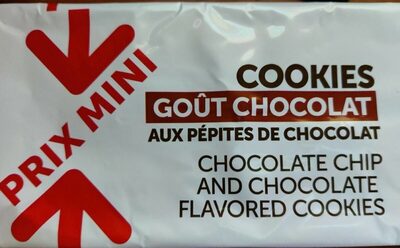 Cookies goût chocolat