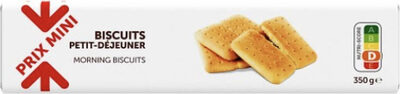 Biscuits Petit-déjeuner