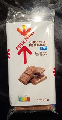 Chocolat de ménage au lait