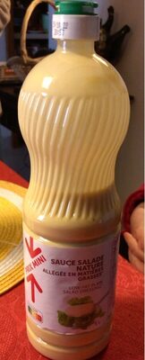 Sauce salade nature allégée en matieres grasses