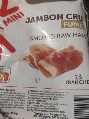 Jambon cru fumé