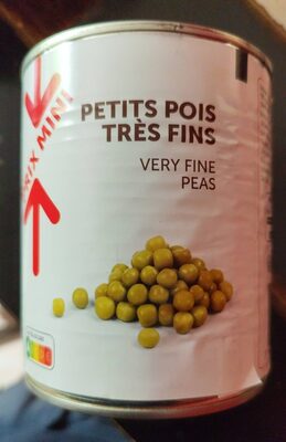 Petit pois très fin