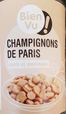 Champignons De Paris Pieds Et Morceaux Bien Vu,