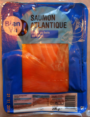 Saumon Atlantique, fumé au bois de hêtre