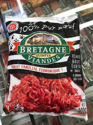 Viande hachée égrénée surgelée