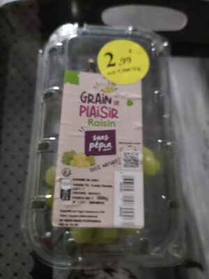Raisin sans pépin