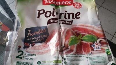 Poitrine Fine Tranches Fumées