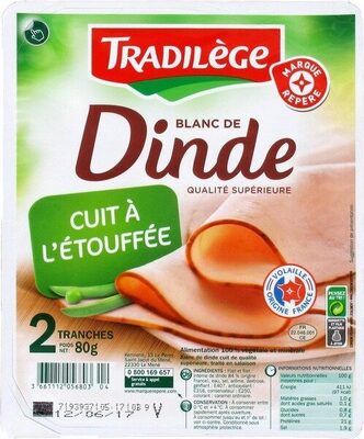 Blancs de dinde 2 tranches