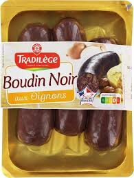 Boudin noir aux oignons