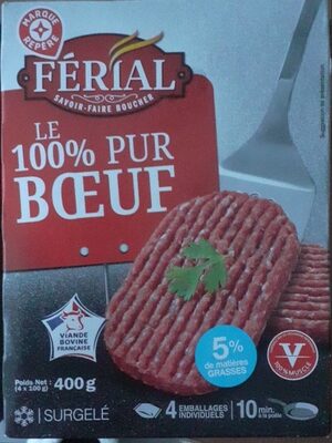 Le 100% Pur Bœuf (5% MG)
