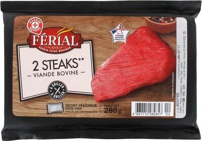 Biftecks dans la tranche x 2 - Longpack