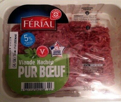 Viande hachée pur boeuf