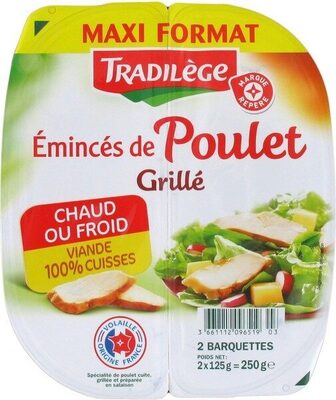 Emincés de Poulet Grillé