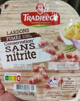 Lardons fumés au bois de hêtre