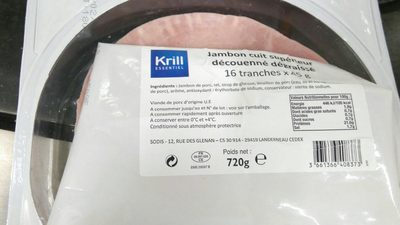 Jambon cuit supérieur