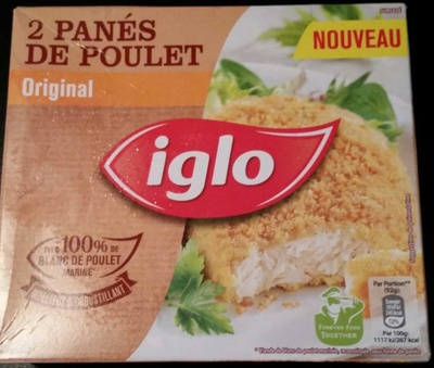 2 panés de poulet original