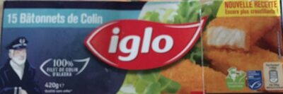 15 Bâtonnets panés de colin