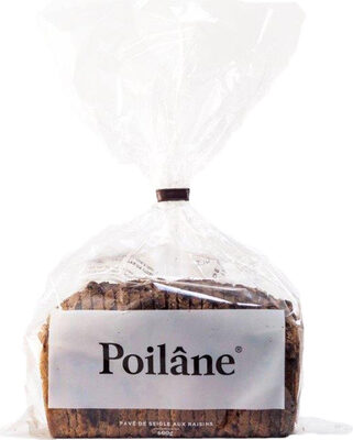 Pavé de seigle aux raisins