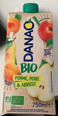 Pomme, poire & abricot